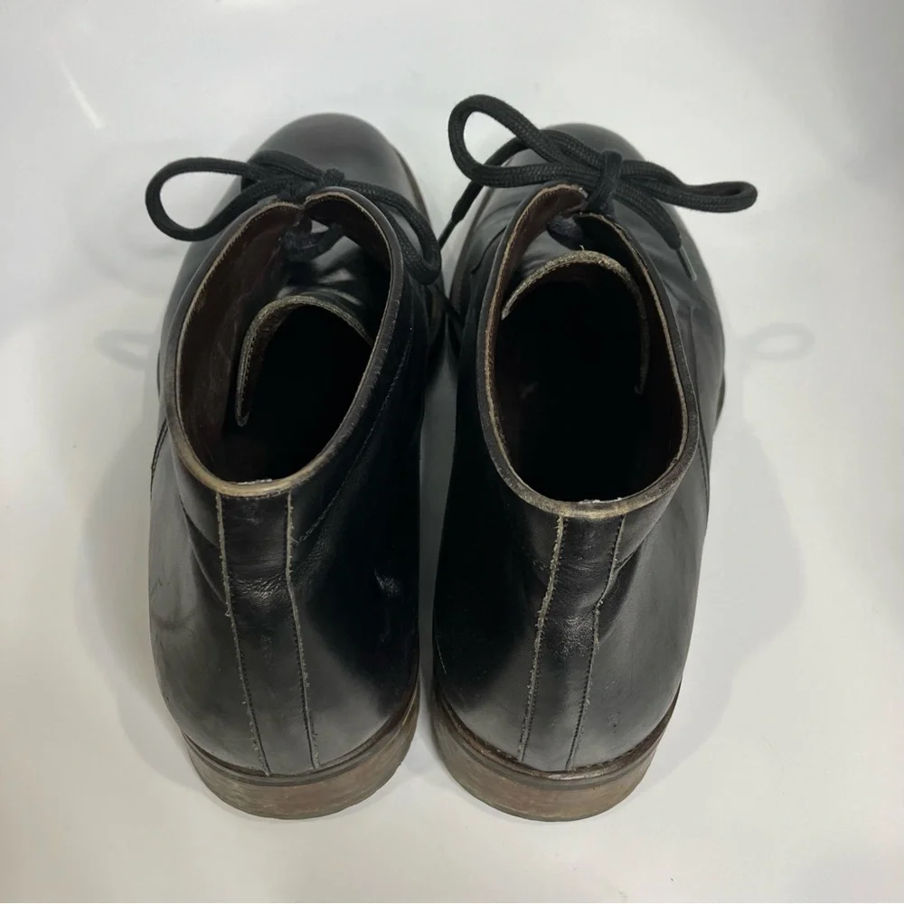 Magnanni black leather chukka boots dressy‎ professional men’s size 13
